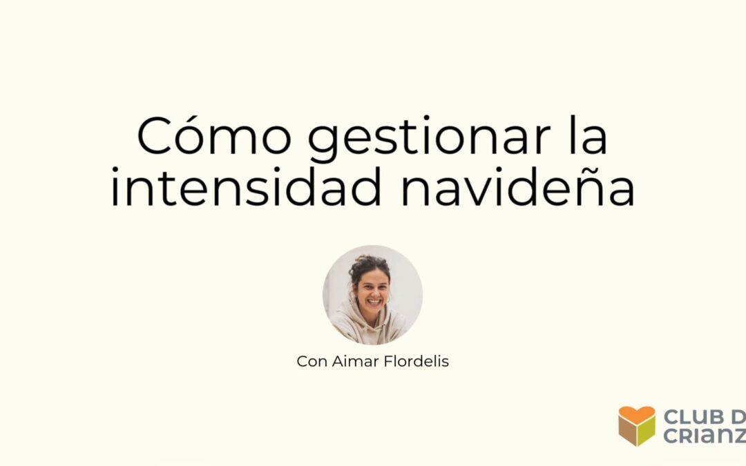 Cómo gestionar la intensidad navideña